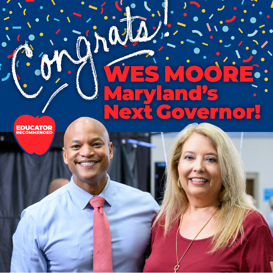 MSEA Congratulates Wes Moore, Brooke Lierman, and Anthony Brown on Historic Wins Featured Image