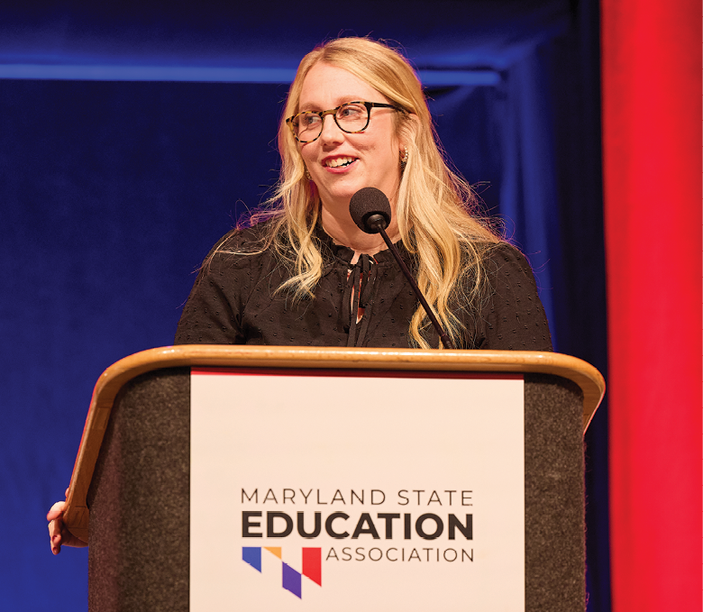 2024-2025 Maryland Teacher of the Year Kat Locke-Jones Featured Image